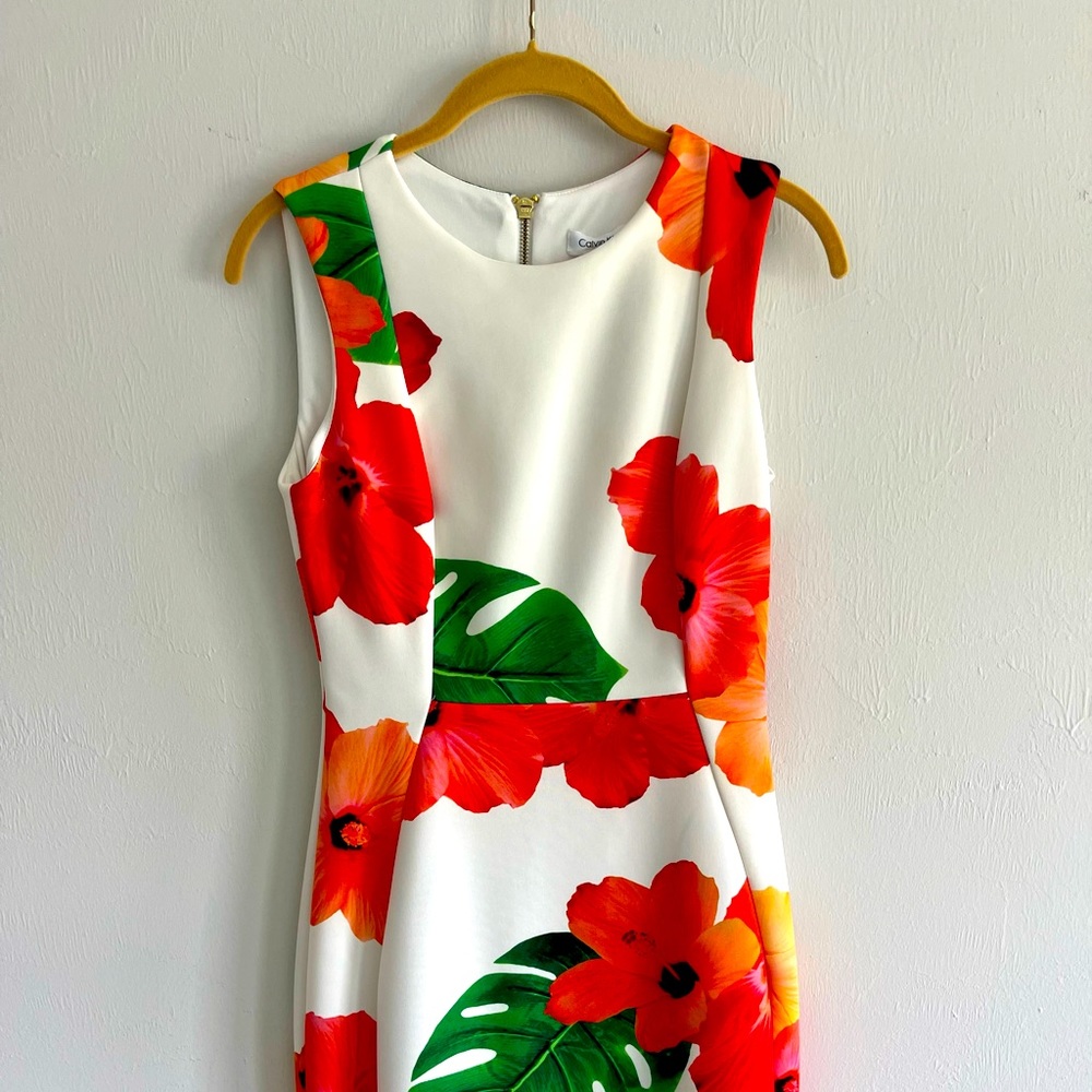 Calvin Klein Flower Dress